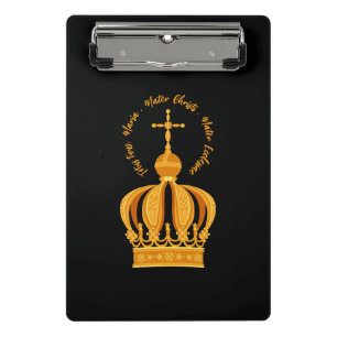 Unsere Dame von Fatima Mini Klemmbrett