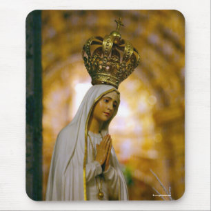 Unsere Dame von Fatima Mousepad