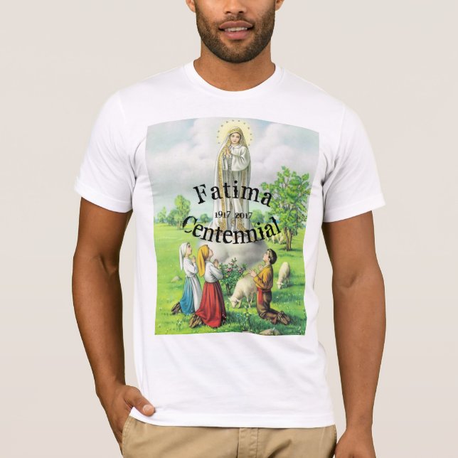 Unsere Dame von Fatima-Shirt T-Shirt (Vorderseite)
