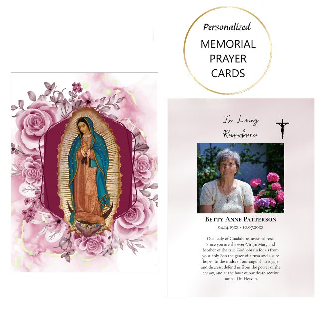 Unsere Dame von Guadalupe, Beerdigung der mystisch Platzkarte (Von Creator hochgeladen)