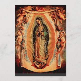 Unsere Dame von Guadalupe Einladung