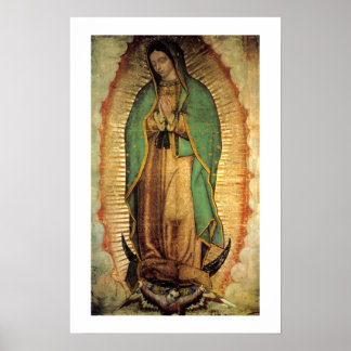 Unsere Dame von Guadalupe Framable Poster