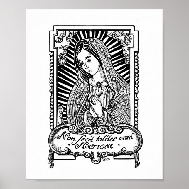 Unsere Dame von Guadalupe (II) Poster (Vorne)