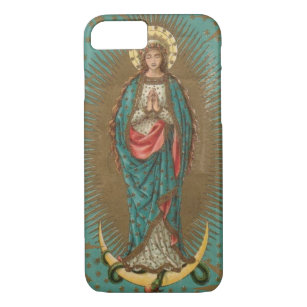 Unsere Dame von Guadalupe-JUNGFRAU MARY Case-Mate iPhone Hülle