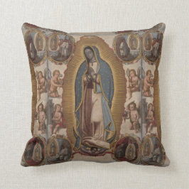 unsere Dame von Guadalupe Kissen