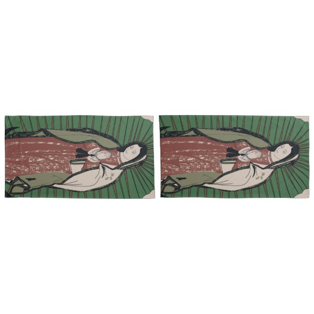 unsere Dame von Guadalupe Kissenbezug (Rückseite-Set)