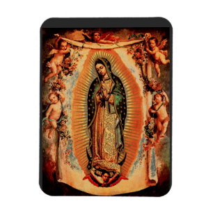 Unsere Dame von Guadalupe Magnet