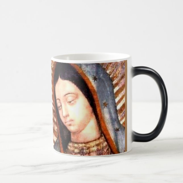 Unsere Dame von Guadalupe Morphing Tasse - Virgen  (Rechts)