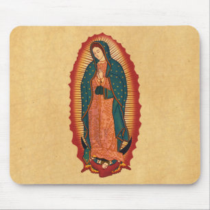 Unsere Dame von Guadalupe Mousepad