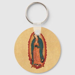 Unsere Dame von Guadalupe Schlüsselanhänger
