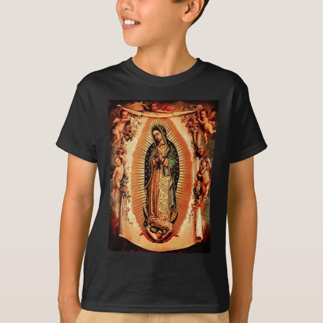 Unsere Dame von Guadalupe T-Shirt (Vorderseite)
