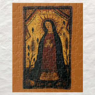 Unsere Dame von Guadalupe von Pedro Antonio Fresqu Puzzle