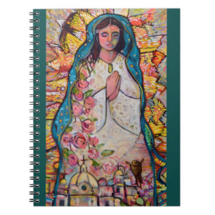 Unsere Dame von Guadalupe-Zeitschrift Notizblock