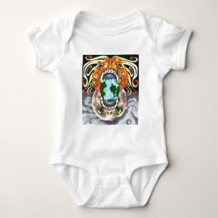 Unsere eigene Welt durch Tamsin Doherty Baby Strampler