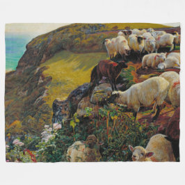 Unsere englische Küste oder Strayed Sheep William Fleecedecke