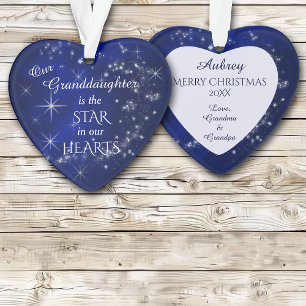 Unsere Enkelin Star Ornament