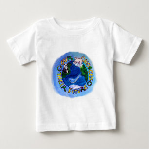 "Unsere Entscheidungen" Recycle, wiederverwendet, Baby T-shirt