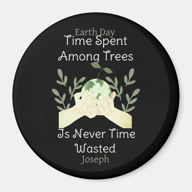 Unsere Erde, Erde, Tag, Liebe Erde, personalisiere Magnet (Vorne)