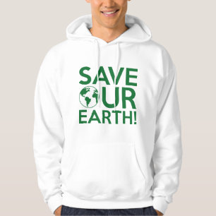 Unsere Erde gerettet Hoodie