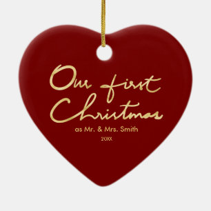 Unsere erste keramik ornament