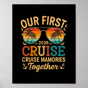 Unsere erste Kreuzfahrt gemeinsam 2026 Familie Paa Poster