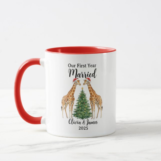Unsere erste Weihnachten als verheiratete Gans ind Tasse (Links)