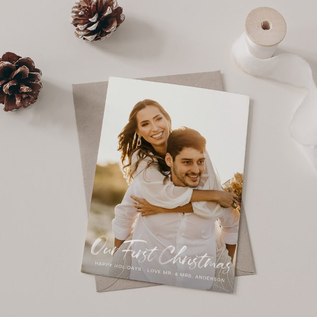 Unsere erste Weihnachts-Ver Buffalo Karo Fotokarte (Von Creator hochgeladen)