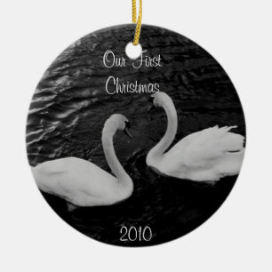 Unsere erste Weihnachtsverzierung Keramik Ornament