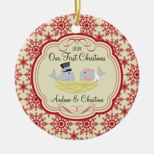 Unsere ersten keramik ornament (Vorne)
