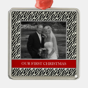 Unsere ersten ornament aus metall