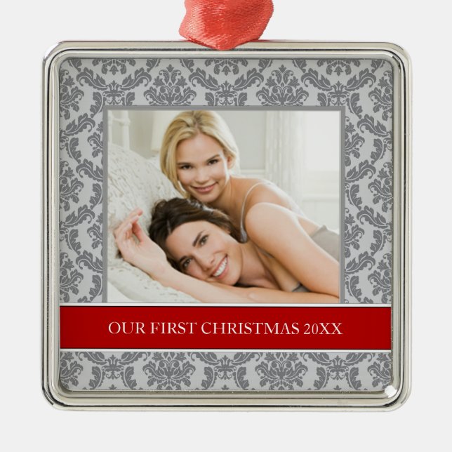 Unsere ersten silbernes ornament (Vorne)