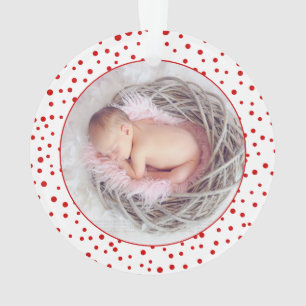 Unsere ersten Weihnachten als Eltern Autogeschenke Ornament