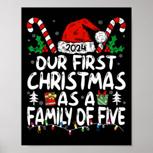 Unsere ersten Weihnachten als Familie von fünf 202 Poster