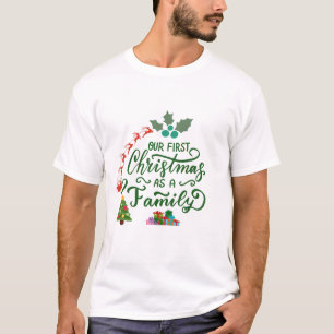 Unsere ersten Weihnachten als Familienpassagier T-Shirt