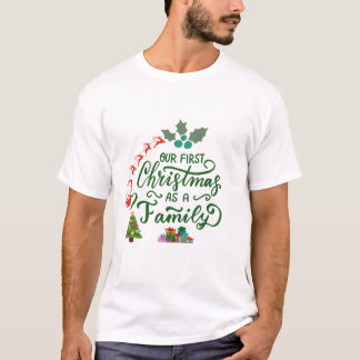 Unsere ersten Weihnachten als Familienpassagier T-Shirt