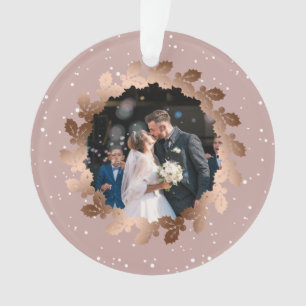 Unsere ersten Weihnachten als Herr. & Mrs. wedding Ornament