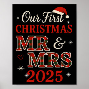 Unsere ersten Weihnachten als Herr und Frau 2025 M Poster