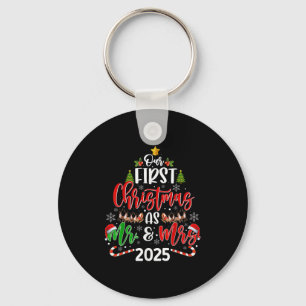 Unsere ersten Weihnachten als Mr. &amp; Mrs. 2025  Schlüsselanhänger