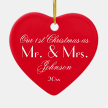 Unsere ersten Weihnachten als Mr & Mrs Modern Red