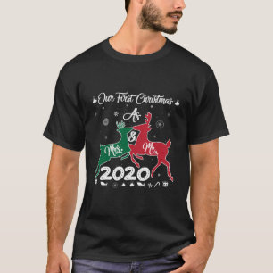 Unsere ersten Weihnachten als Mr. und Mrs. 2020 Ma T-Shirt