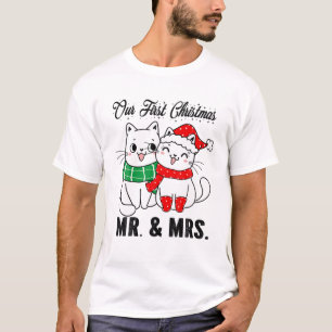 Unsere ersten Weihnachten als Mr. und Mrs. 2021 Ca T-Shirt