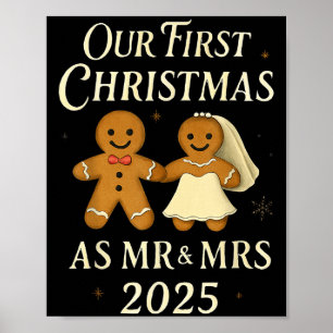Unsere ersten Weihnachten als Mr. und Mrs. 2025 ne Poster