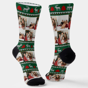 Unsere ersten Weihnachten als Mr. und Mrs. Newlywe Socken