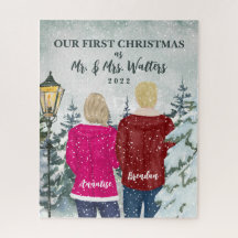 Unsere ersten Weihnachten als Mr. und Mrs. Verheir