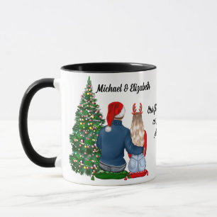 Unsere ersten Weihnachten als Verheiratete Kaffee- Tasse