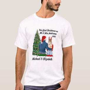 Unsere ersten Weihnachten als Verheirateter Mann T-Shirt