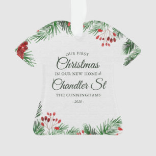 Unsere ersten Weihnachten in unserer neuen Zuhause Ornament