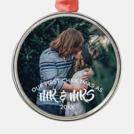 Unsere ersten Weihnachten Personalisiert Keramik Ornament