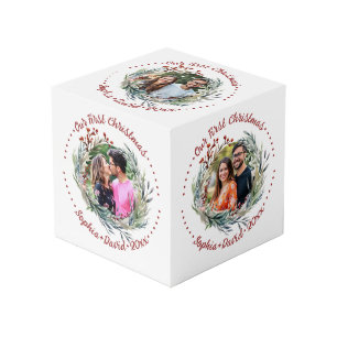 Unsere ersten Weihnachtsbeeren Hochzeitswürfel Fot Würfel