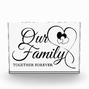 Unsere Familie Fotoblock